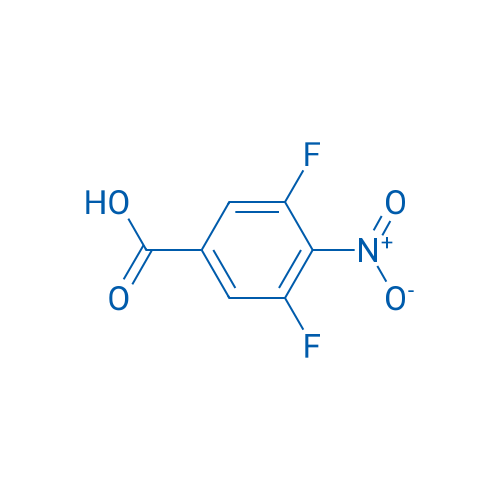 3,5-Difluoro-4-nitrobenzoic acid 1g