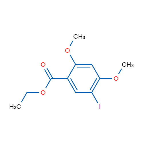 Ethyl 5-iodo-2,4-dimethoxybenzoate 1g