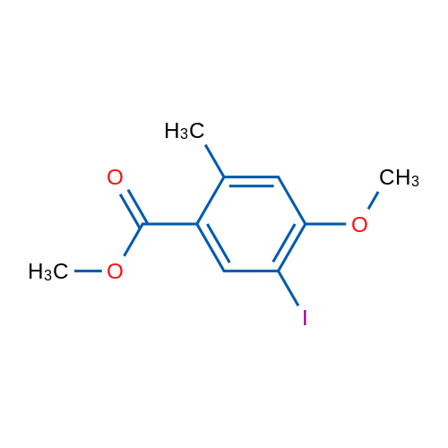 Methyl 5-iodo-4-methoxy-2-methylbenzoate 1g