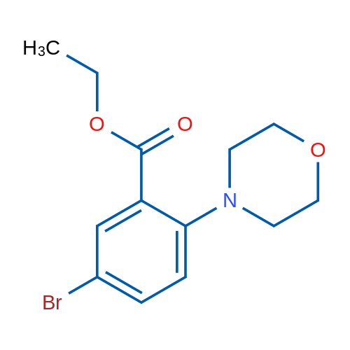 Ethyl 5-bromo-2-morpholinobenzoate 1g
