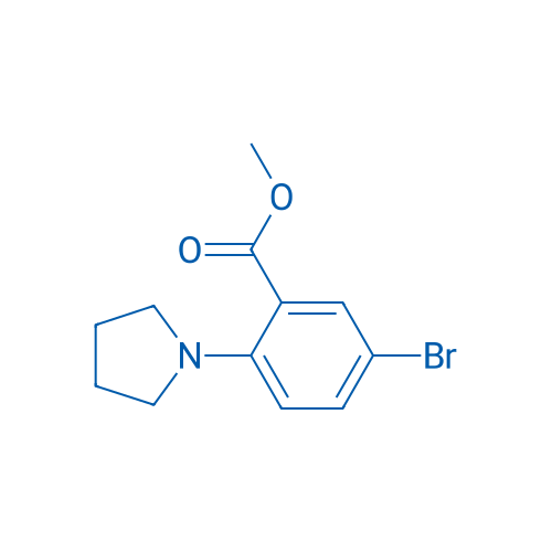 Methyl 5-bromo-2-(pyrrolidin-1-yl)benzoate 1g