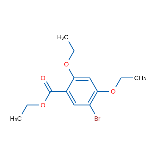 Ethyl 5-bromo-2,4-diethoxybenzoate 1g