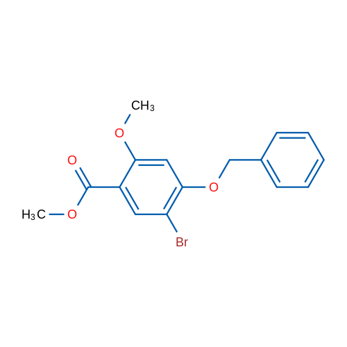 Methyl 4-(benzyloxy)-5-bromo-2-methoxybenzoate 1g