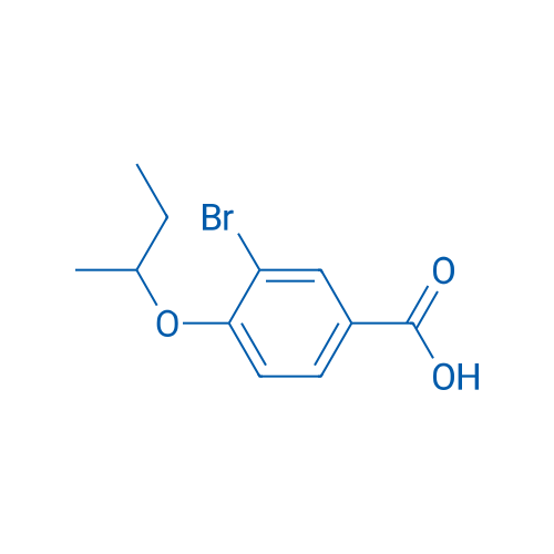 3-Bromo-4-(sec-butoxy)benzoic acid 1g