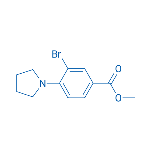 Methyl 3-bromo-4-(pyrrolidin-1-yl)benzoate 1g