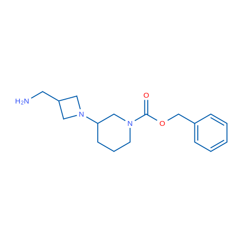Benzyl 3-(3-(aminomethyl)azetidin-1-yl)piperidine-1-carboxylate 1g