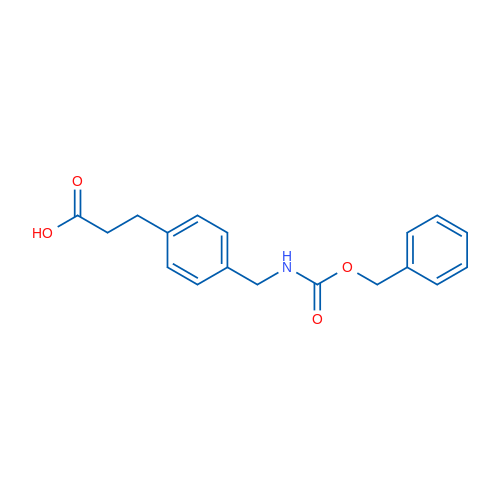 3-(4-((((Benzyloxy)carbonyl)amino)methyl)phenyl)propanoic acid 1g