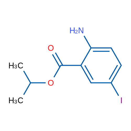 Isopropyl 2-amino-5-iodobenzoate 1g