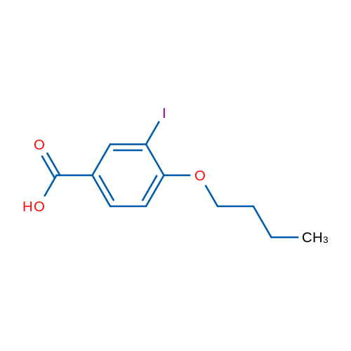 4-Butoxy-3-iodobenzoic acid 1g