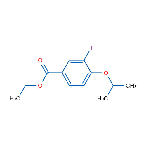 Ethyl 3-iodo-4-isopropoxybenzoate 1g