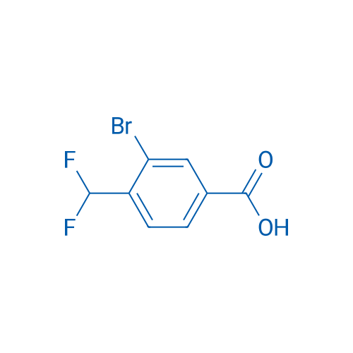 3-Bromo-4-(difluoromethyl)benzoic acid 100mg