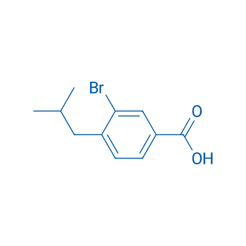 3-Bromo-4-isobutylbenzoic acid 1g