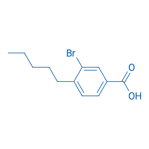 3-Bromo-4-pentylbenzoic acid 1g