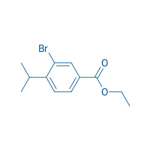 Ethyl 3-bromo-4-isopropylbenzoate 1g
