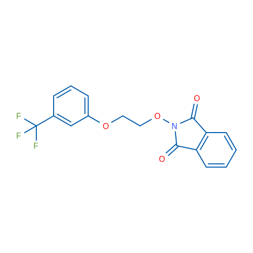 2-{2-[3-(trifluoromethyl)phenoxy]ethoxy}-2,3-dihydro-1H-isoindole-1,3-dione 1g