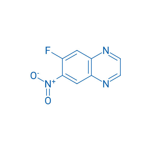 6-Fluoro-7-nitroquinoxaline 100mg