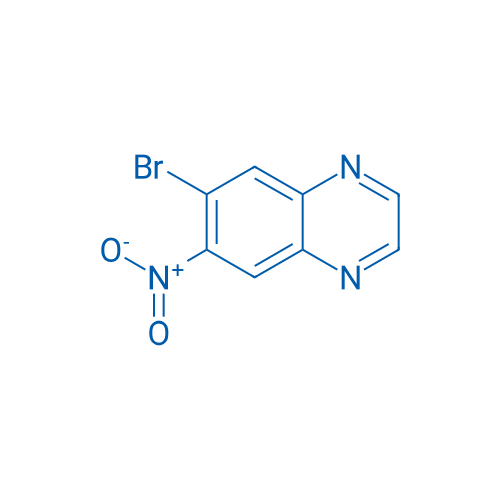 6-Bromo-7-nitroquinoxaline 250mg