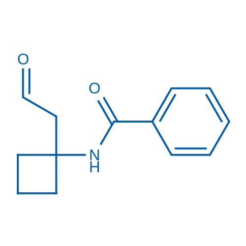N-(1-(2-Oxoethyl)cyclobutyl)benzamide 1g