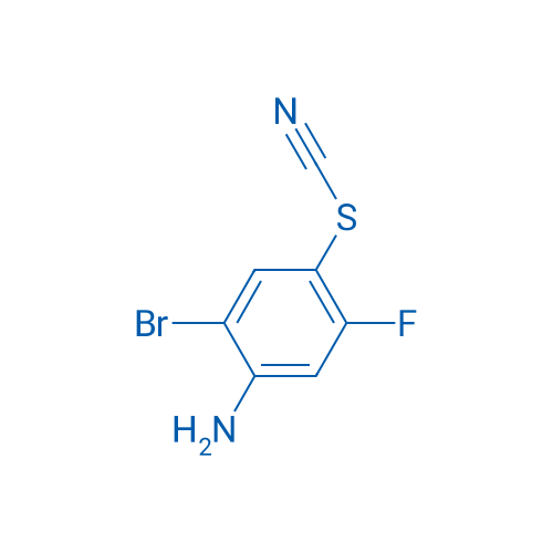 2-Bromo-5-fluoro-4-thiocyanatoaniline 1g