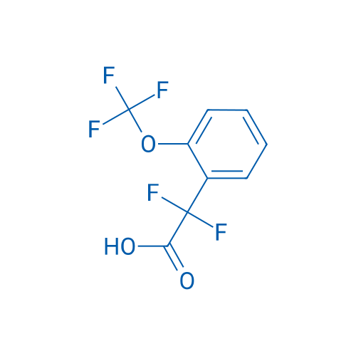 2,2-Difluoro-2-(2-(trifluoromethoxy)phenyl)acetic acid 250mg