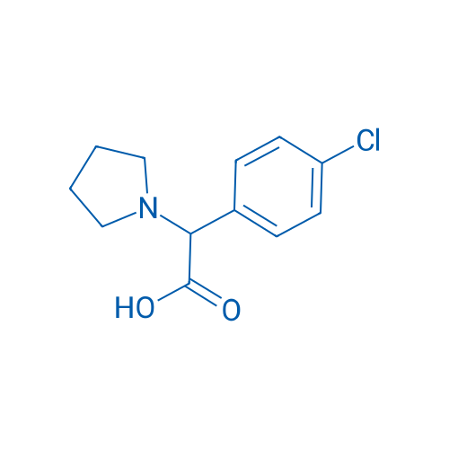 2-(4-Chlorophenyl)-2-(pyrrolidin-1-yl)acetic acid 1g