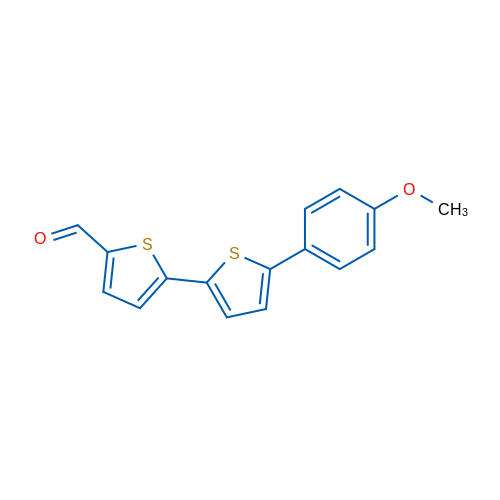 5'-(4-Methoxyphenyl)-[2,2'-bithiophene]-5-carbaldehyde 1g