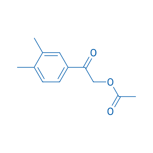 2-(3,4-Dimethylphenyl)-2-oxoethyl acetate 1g