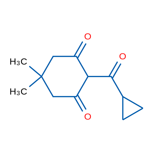 2-Cyclopropanecarbonyl-5,5-dimethylcyclohexane-1,3-dione 1g