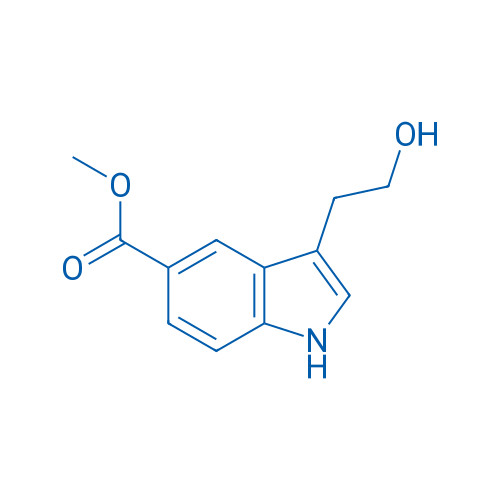 Methyl 3-(2-hydroxyethyl)-1H-indole-5-carboxylate 250mg