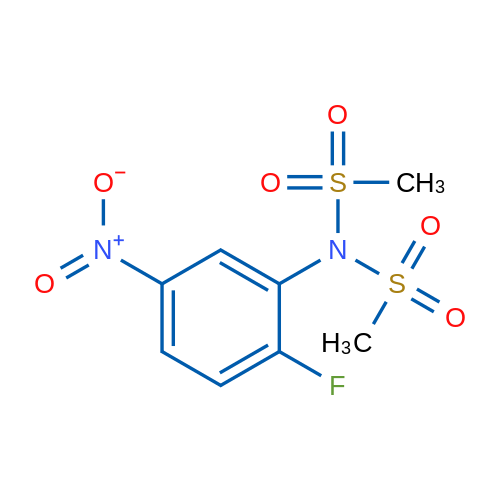 N-(2-Fluoro-5-nitrophenyl)-N-(methylsulfonyl)methanesulfonamide 1g