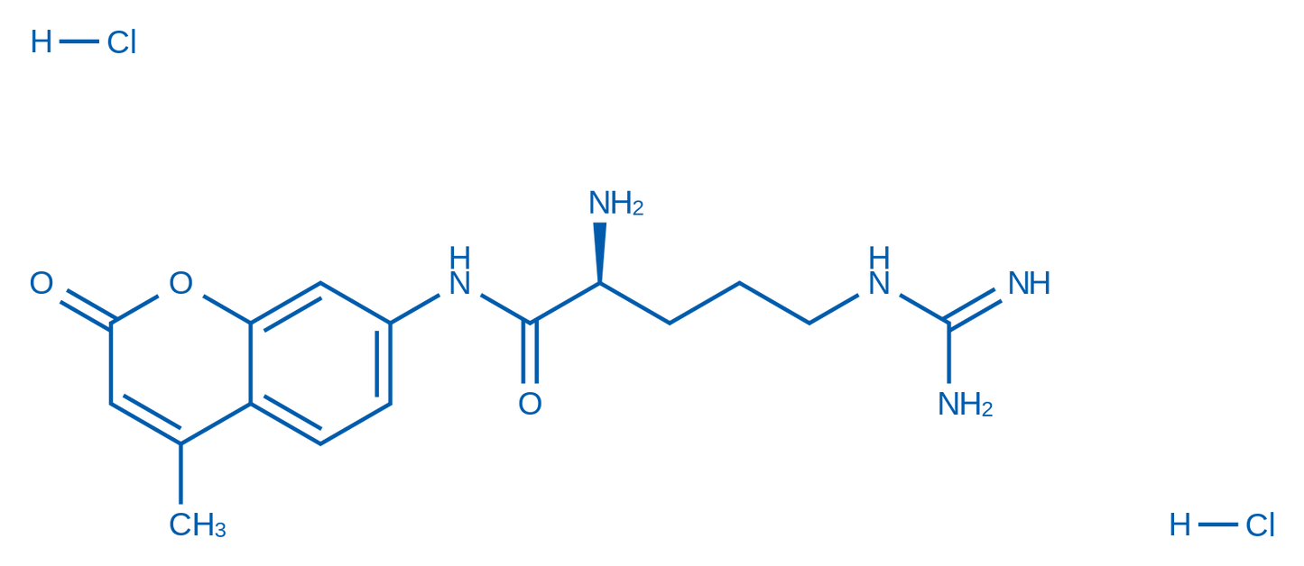L-Arginine 7-amido-4-methylcoumarin 2HCl 250mg