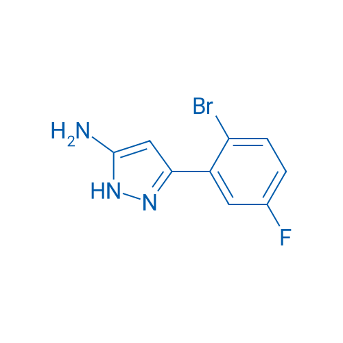 3-(2-Bromo-5-fluorophenyl)-1h-pyrazol-5-amine 5g