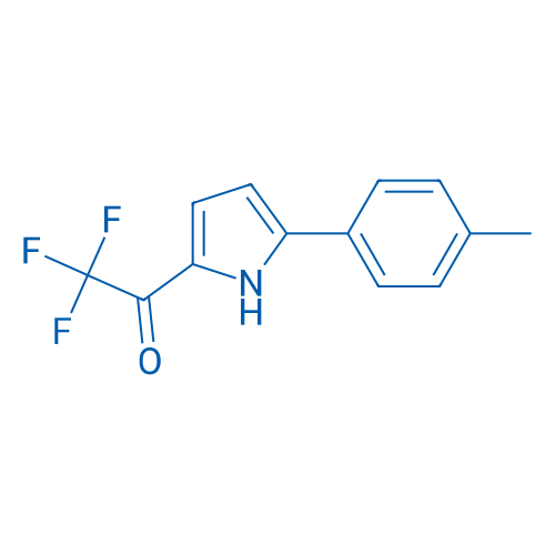 2,2,2-Trifluoro-1-(5-(p-tolyl)-1h-pyrrol-2-yl)ethan-1-one 250mg