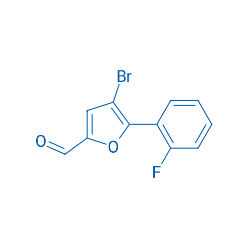 4-Bromo-5-(2-fluorophenyl)furan-2-carbaldehyde 1g