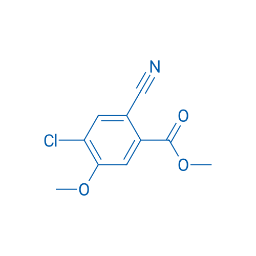 Methyl 4-chloro-2-cyano-5-methoxybenzoate 250mg