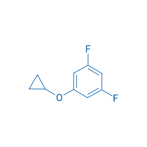 1-Cyclopropoxy-3,5-difluorobenzene 100mg