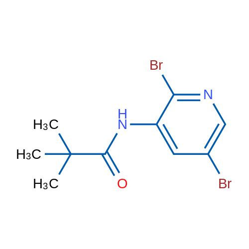 N-(2,5-Dibromopyridin-3-yl)pivalamide 1g