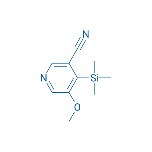 5-Methoxy-4-(trimethylsilyl)nicotinonitrile 1g