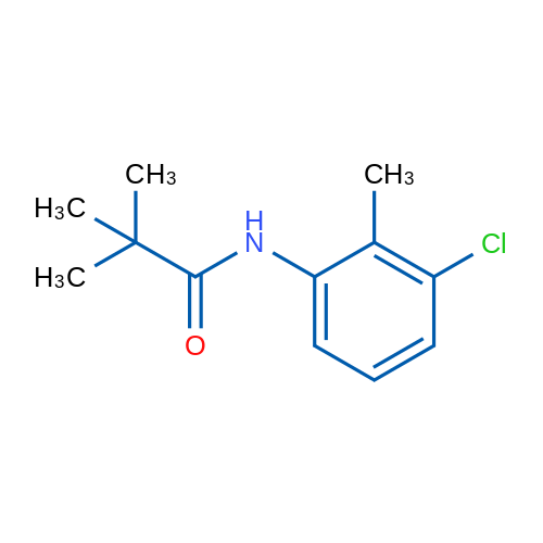N-(3-Chloro-2-methylphenyl)-2,2-dimethylpropanamide 1g