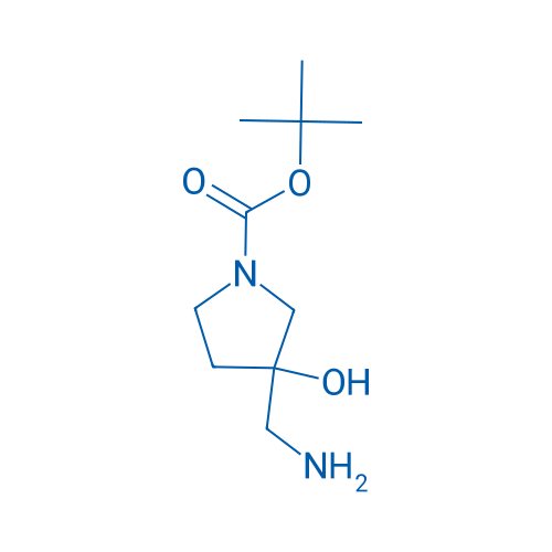 tert-Butyl 3-(aminomethyl)-3-hydroxypyrrolidine-1-carboxylate 5g