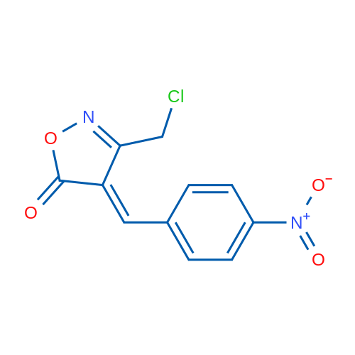 3-(Chloromethyl)-4-(4-nitrobenzylidene)isoxazol-5(4H)-one 5g