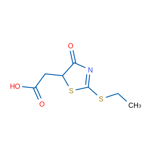 2-(2-(Ethylthio)-4-oxo-4,5-dihydrothiazol-5-yl)acetic acid 1g