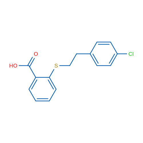 2-((4-Chlorophenethyl)thio)benzoic acid 1g