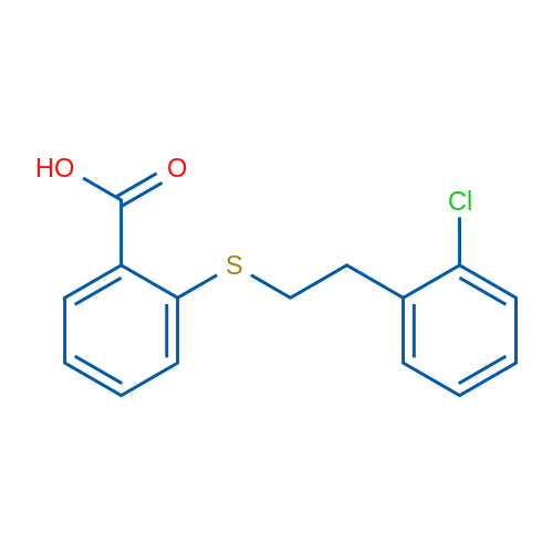 2-((2-Chlorophenethyl)thio)benzoic acid 5g