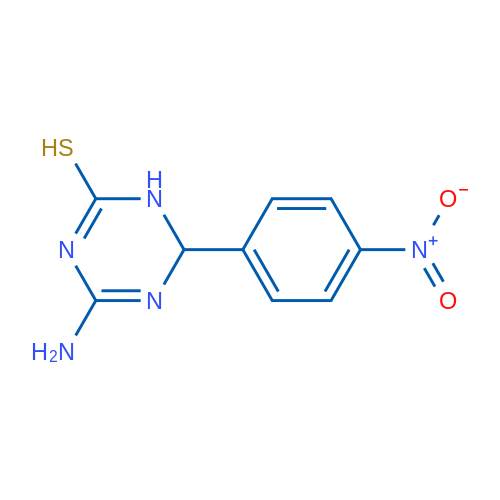 4-Amino-6-(4-nitrophenyl)-1,6-dihydro-1,3,5-triazine-2-thiol 5g