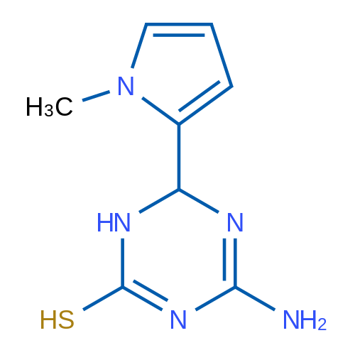4-Amino-6-(1-methyl-1H-pyrrol-2-yl)-1,6-dihydro-1,3,5-triazine-2-thiol 1g