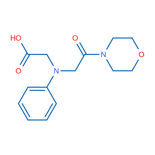 2-((2-Morpholino-2-oxoethyl)(phenyl)amino)acetic acid 1g