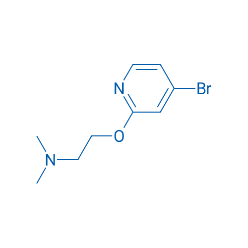 2-((4-Bromopyridin-2-yl)oxy)-N,N-dimethylethanamine 1g