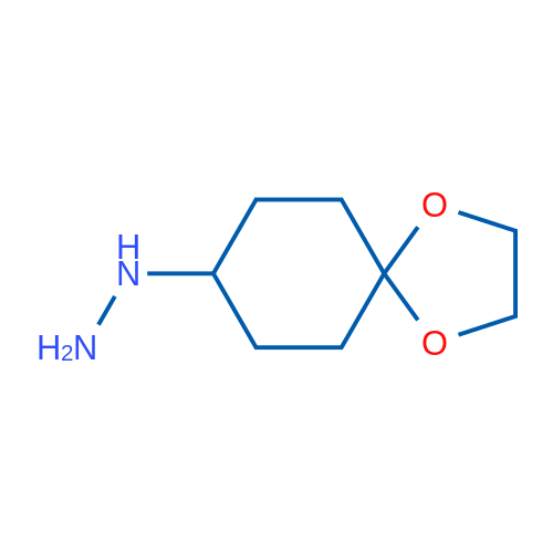{1,4-dioxaspiro[4.5]decan-8-yl}hydrazine 100mg