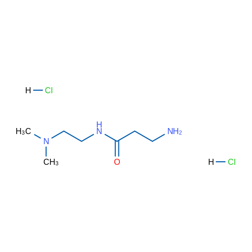 3-Amino-N-(2-(dimethylamino)ethyl)propanamide dihydrochloride 1g